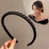Winding Cross Braided Headband Non-slip Weaving Hair Hoop Elegant   Wash Face
