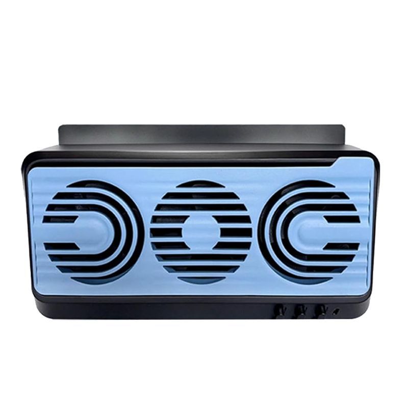 Precise Car Solar Powered Exhaust Fan Car Window Exhaust Fan 180° Vehicle Ventilation Fan Radiator Cooling Fan Air Vent Cooler