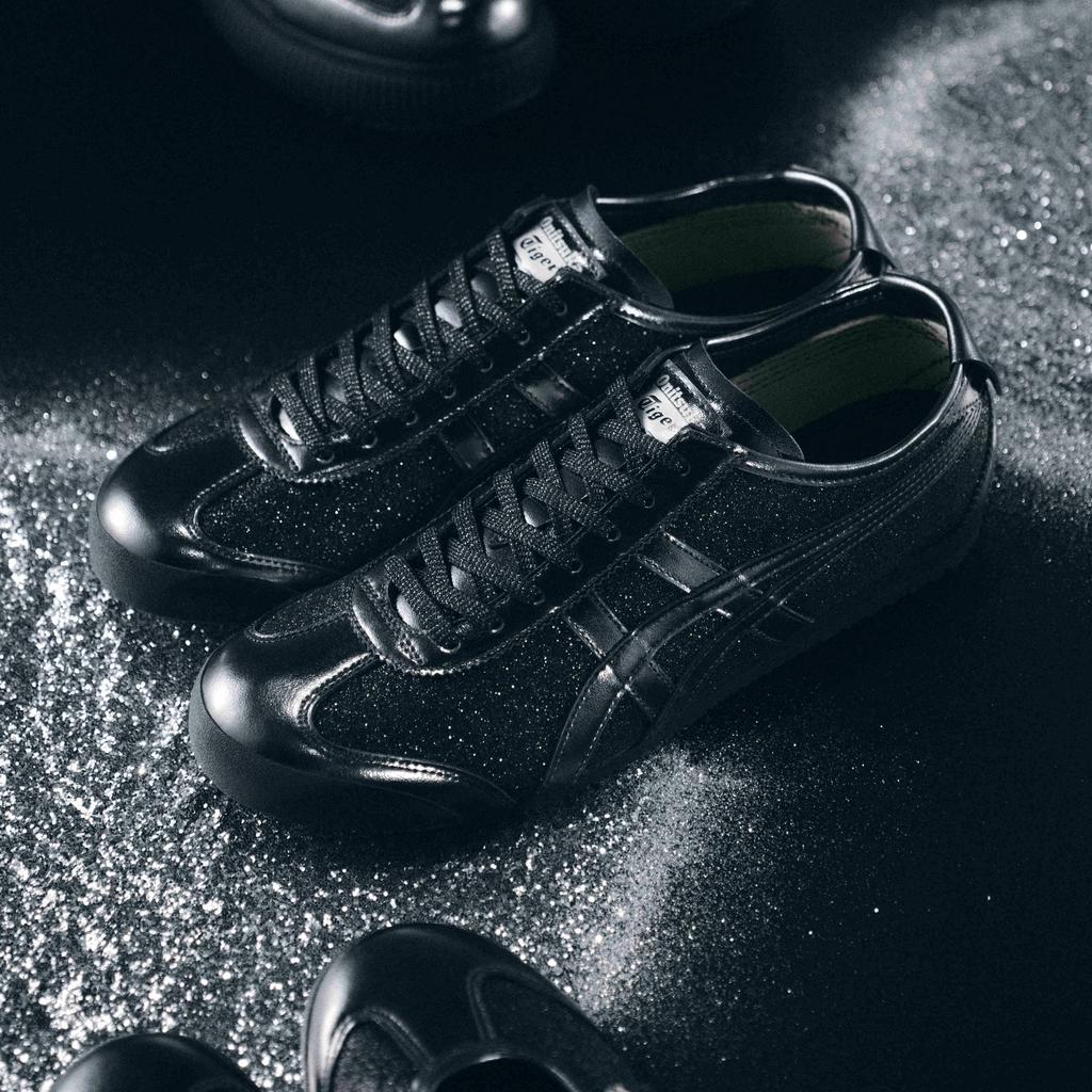 ONITSUKA TIGER Mexico 66 Glitter Pack Black Gunmetal