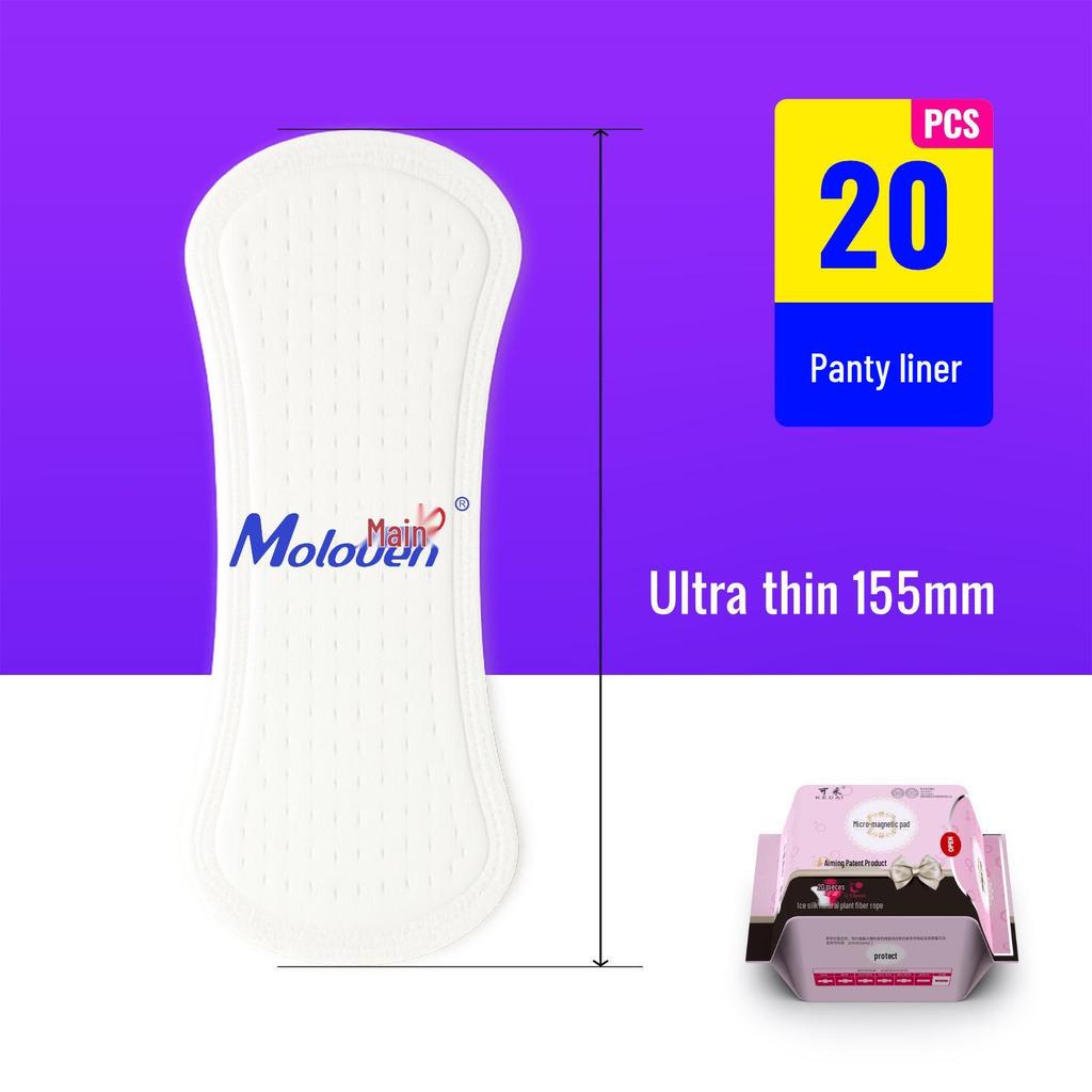 Extralange weiche Baumwoll-Menstruationsbinden für die Nacht mit reiner Baumwolle und Beifuß-Eibe