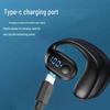 OWS Bluetooth Bone Conduction Earphones with Digital Display, Long Battery Life, Touch Control, Calls, and External Speaker.