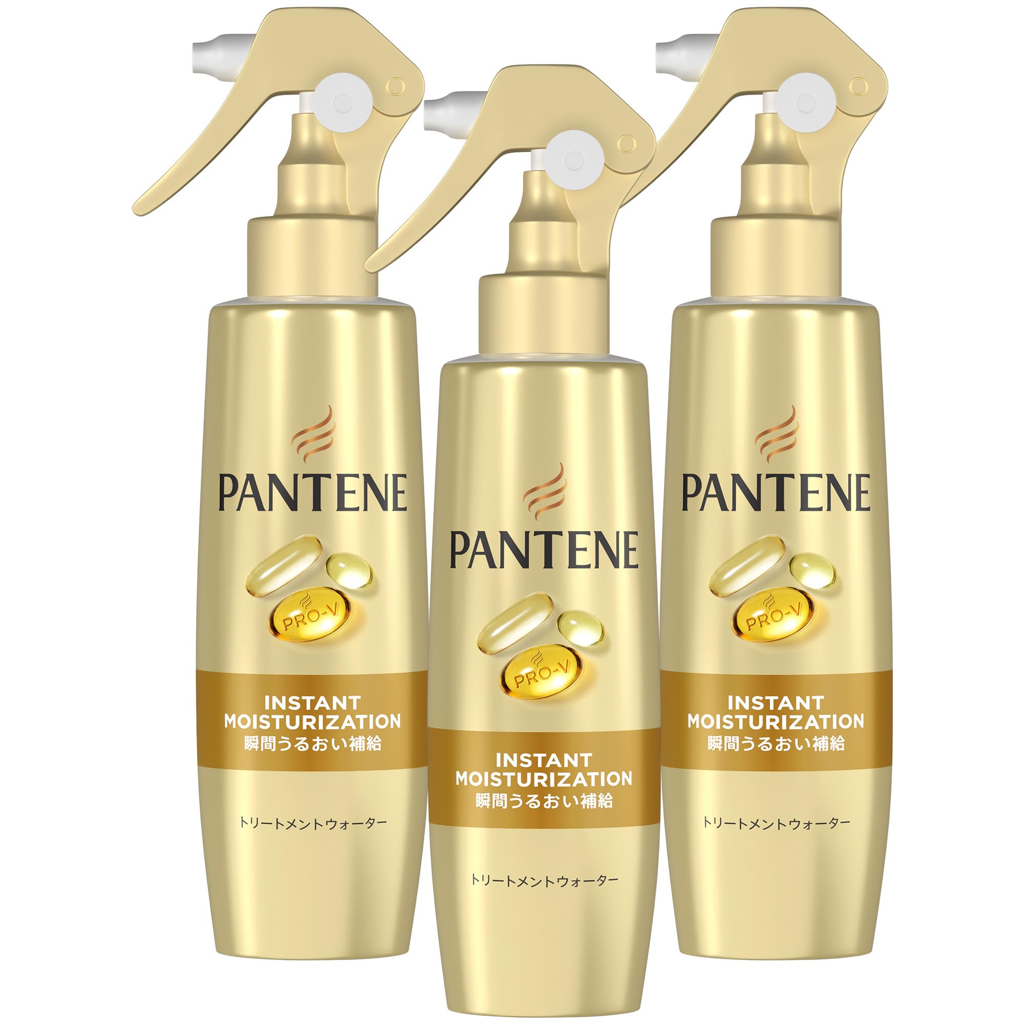 Вода-несмываемый уход Pantene (дымка) 200 мл x 3 бутылки - Мгновенное восполнение влаги [Оптовая покупка]