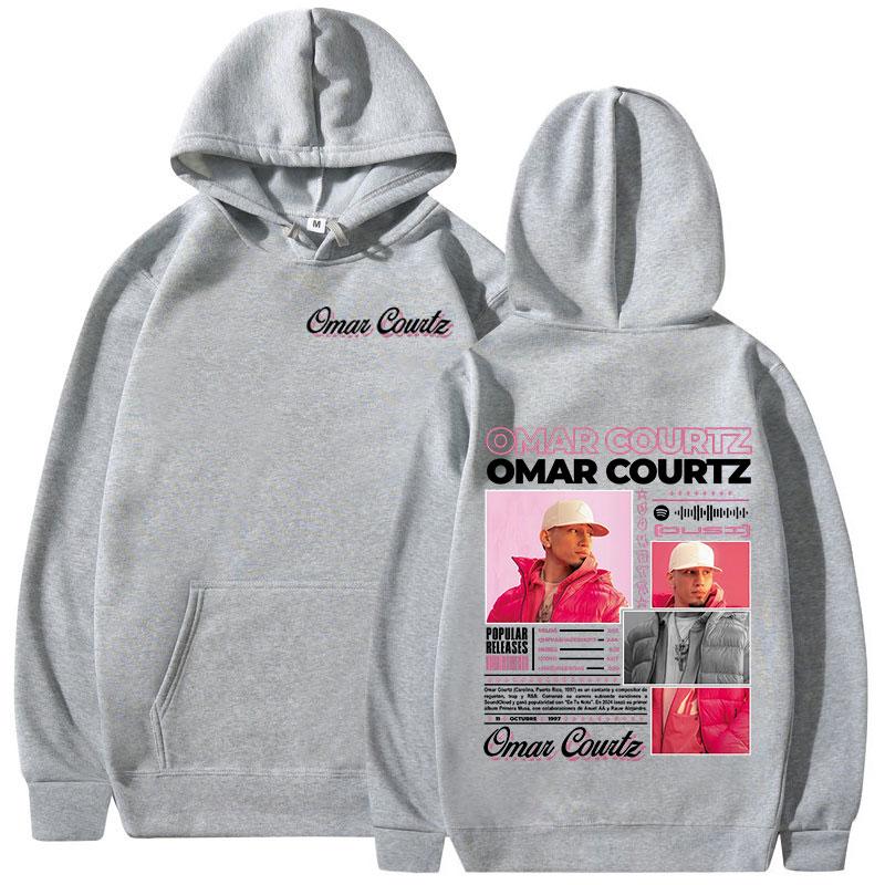 Omar Courtz Primera Musa Hoodies Men's Women Clothing Fashion Hip Hop Hooded Sweatshirts Casual Long Sleeves Oversized Pullovers