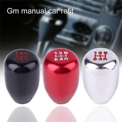 Evrensel NEO CHROME & renk 5 Vitesli Araba Vites Topuzu Manuel Şanzıman İçin Alüminyum Alaşım Otomatik
