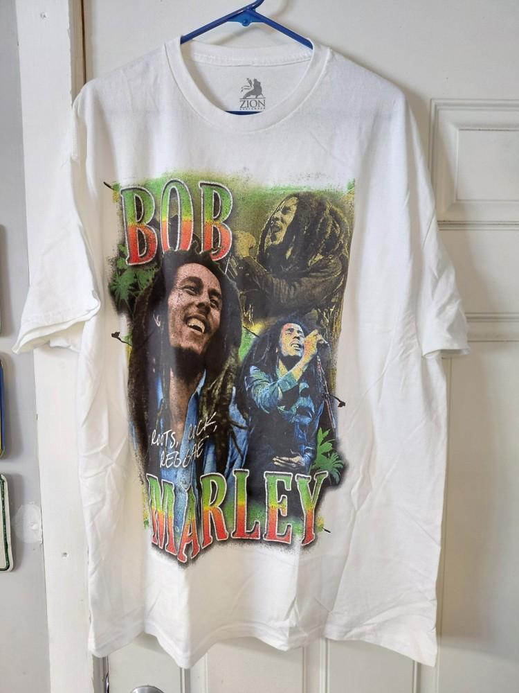 Bob Marley Vintage Mens Tshirt Size 3XL reggae Unisex T-Shirt M