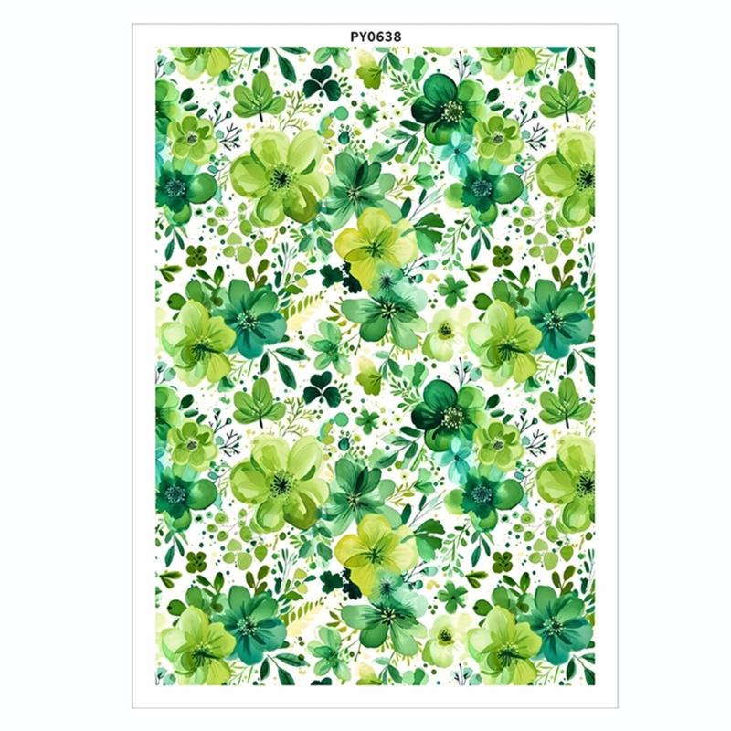 Patrick's Day Water Transfer Decals For Party Decorations With Various Holiday Designs Easy To Apply On Multiple Surfaces