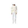 Li Ning CF Wu Xing Series Full Print Ethnic Pattern Loose Pullover Sweatshirt Unisex Sweatshirt Off-White AWDRG13-3