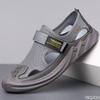 2025 Men's New Sandals Soft Soled Breathable Lazy Shoes Hollow Out Casual Mesh Shoes Lightweight Comfortable Male Sandals Homme