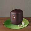 Kozumi Rice Cooker Small Rice Cooker with Brown Mini, Timer, (0.5-1.5 Cups), KSC-1512/T