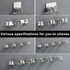Hanger Heavy Duty Stainless Steel Space Saving Mop Rack Organizer Laundry Room Broom Holder Storage Hook Wall Mount