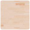 342930 vidaXL Dessus de table carré 60x60x2,5 cm Bois chêne massif non traité