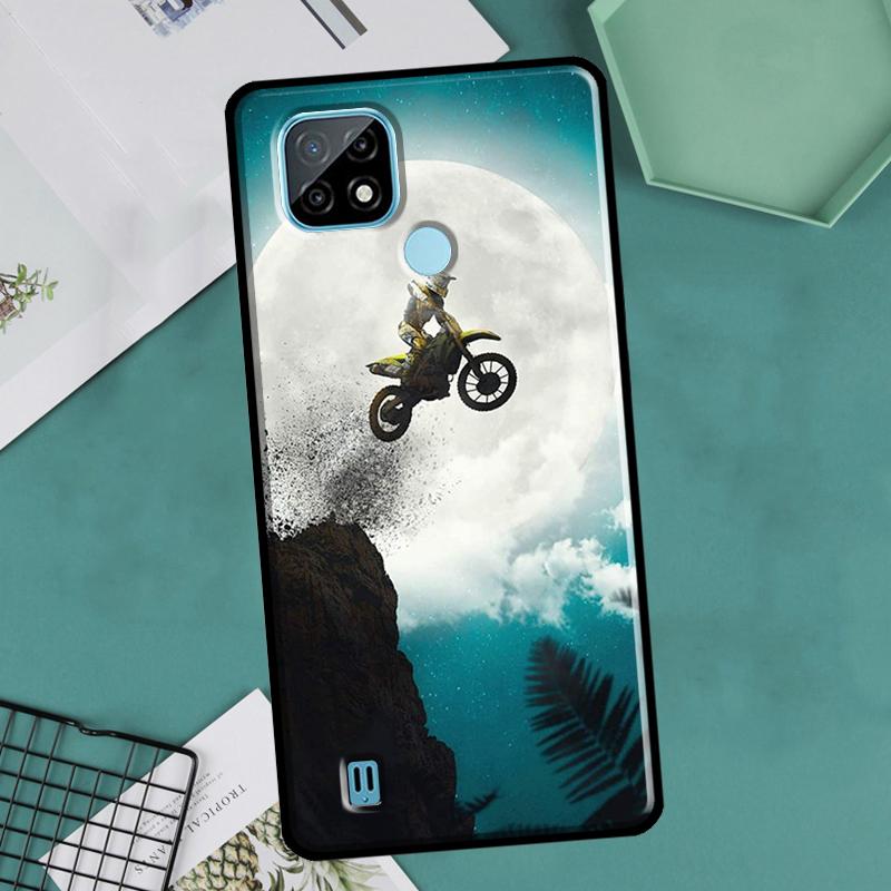 Moto Cross Motocicletă Sport pentru OnePlus 10 Pro 9 Pro 8T 9R Nord2 Husă pentru Realme 9 8 Pro 8i 9i C35 GT Neo 2 3 Master