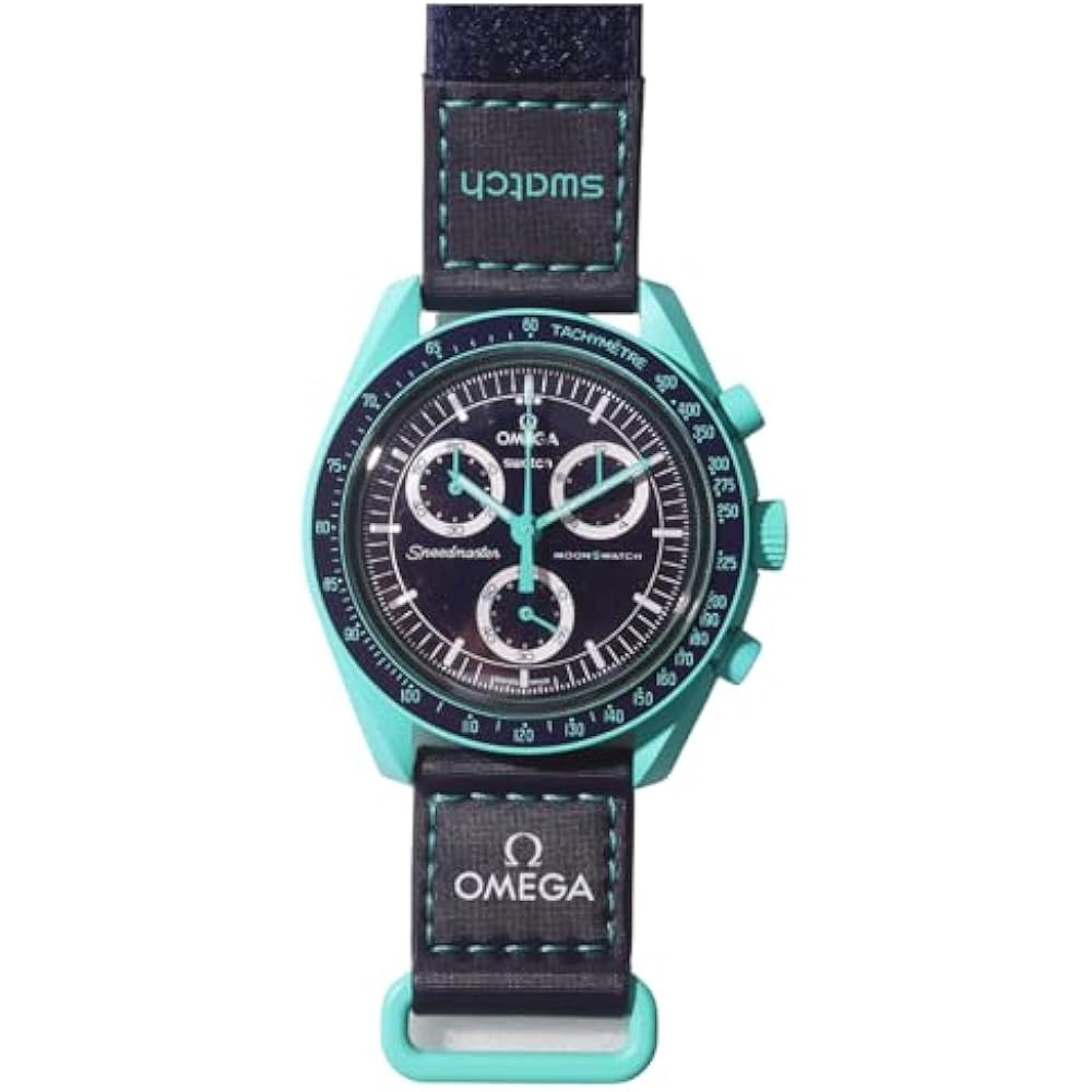 

OMEGA x SWATCH Земля Полярне сяйво Подарунковий годинник Омега Годинник Співпраця Оригінальна коробка Speedmaster Mo...