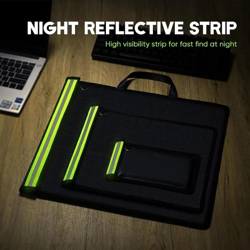 3 ks Signálově blokující taška na mobilní telefon Taška proti záření Stínící taška Klec Faradayova taštička Taška na klíče od auta Ochrana proti záření