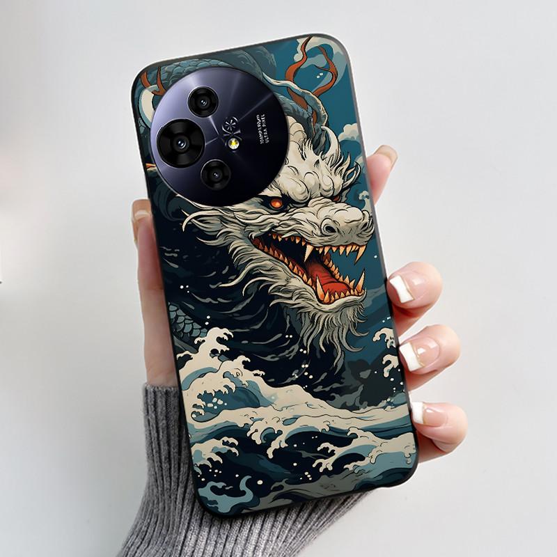 New Design Cute Case For TCL 50 NxtPaper 5G/50 Pro NxtPaper 5G/TCL P10/60 XE NxtPaper Shockproof Cover Black Case