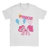 Kleine Cartoon Ponys Anime Pinkie Pie T-Shirt Herren Cartoon Freizeit Baumwolle T-Shirt Rundhals Kurzarm T-Shirt Einzigartige Kleidung