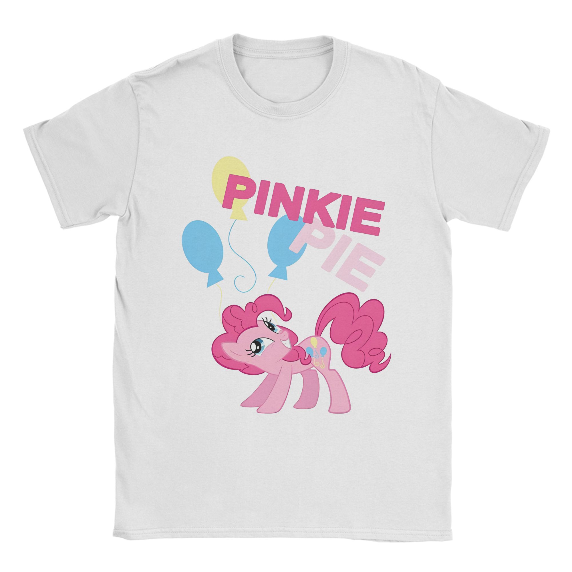 

Маленькие Мультяшные Пони Аниме Пинки Пай Футболка Мужская Мультяшная Повседневная Хлопковая Футболка С Круглым Вырезом С Коротким Рукавом Уникальная Одежда M