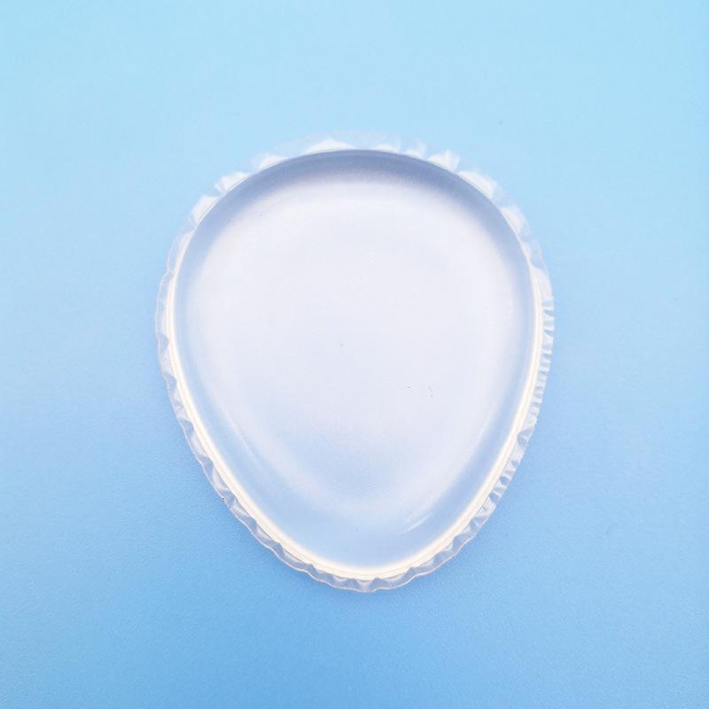 3D Silicone Makeup Puff - Water Drop, Heart, Round Shapes, Non-Absorbing, Wet & Dry Dual-Use, Bouncy, Ultimate Makeup Application Tool