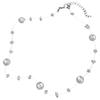 Clear Cool Minimalist Crystal Dewdrop Earrings & Unique Versatile Necklace for Women