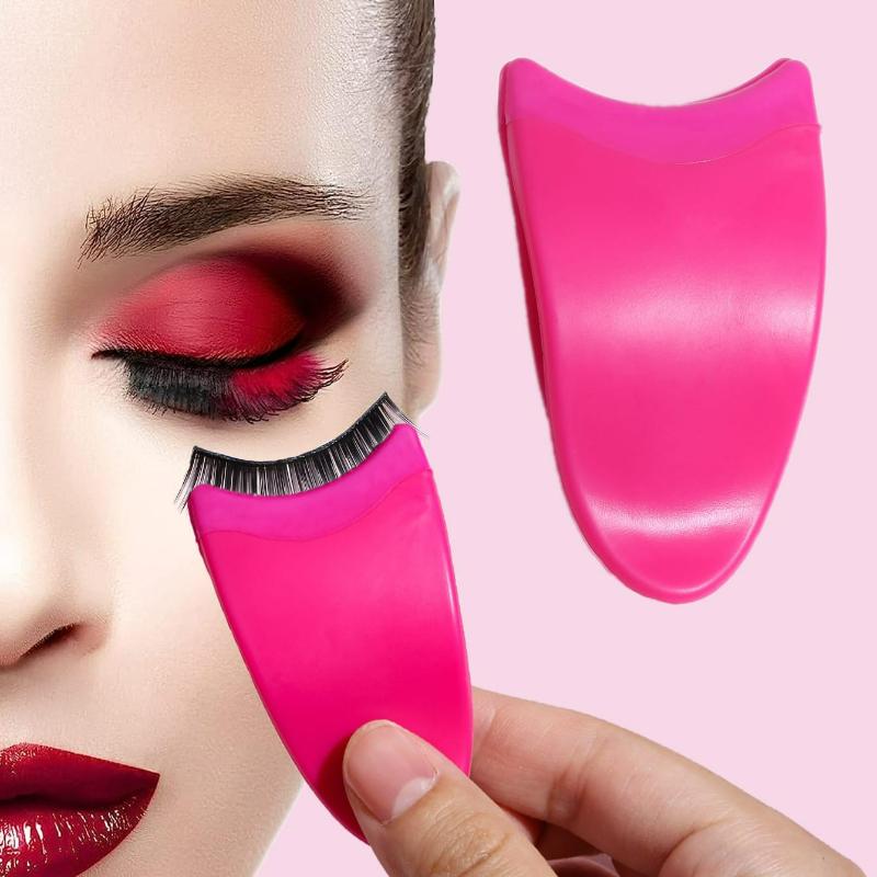 1pc False Eyelash Applicator Tweezer For Convenient Application Of Fake Eyelashes, Glue, And Using As Hair Clip, Beauty Tool