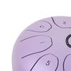 Steel Tongue Drum Tank Drum 8 Notes 5.5 Inch Handpan Drum Percussion Instrument with Drum Mallets
