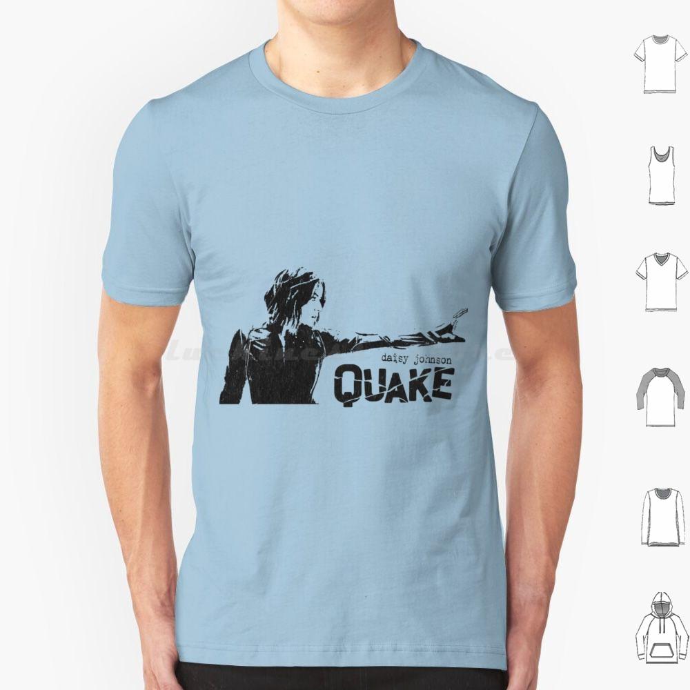 Quake T Shirt Big Size 100 Cotton Agents Of Shield Shield Aos Fitzsimmons Daisy Johnson S H I E L D Simmons Leo Fitz Coulson