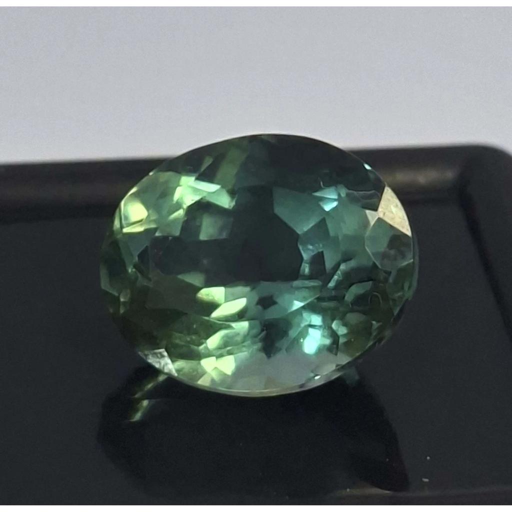 Green Color Sapphire Natural 5-7 Ct Oval Cut Beautiful Certified Loose Gemstone