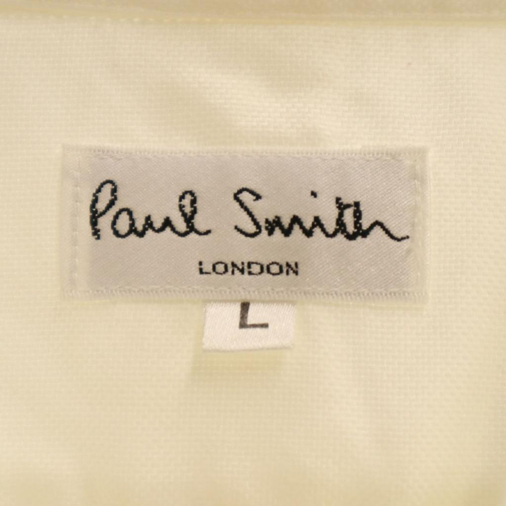 Paul Smith LONDON Made In Japan Long Sleeve Cotton Shirt L White Men's Used