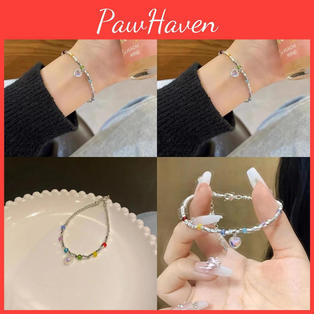 Heartshaped Trendy Couple Bracelets For Women Highend Summer Design