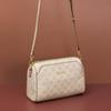 Nova bolsa de couro feminina bolsa quadrada pequena bolsa de ombro para o dia a dia feminina bolsa mensageiro com corrente versátil