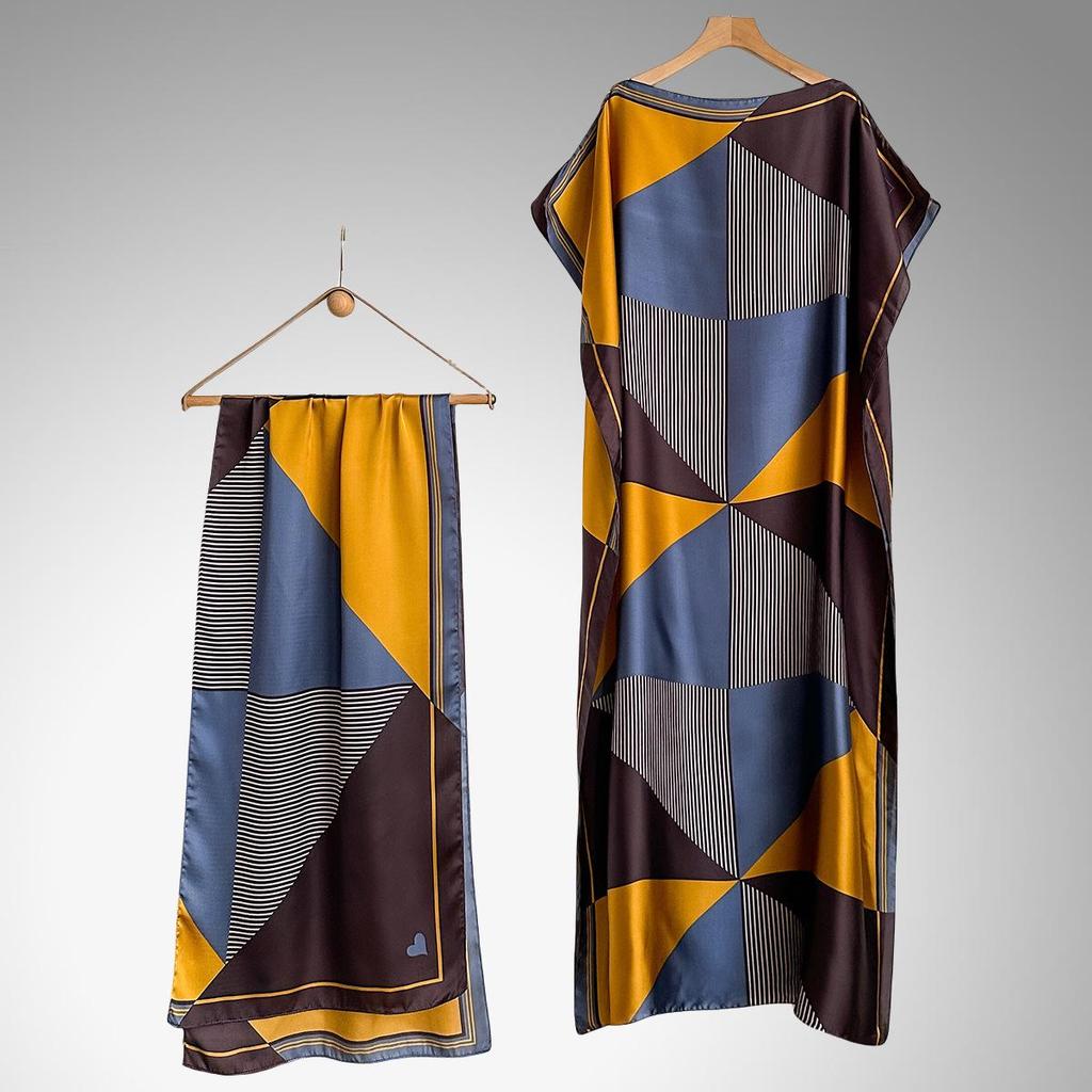 Middle Eastern Style Loose Long Dress Abaya for Women