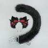 Cats Tail Lovely Cats Ears Hairband Plush Wolf Tail Halloween Party Costume Accessories for Adult Woman Man