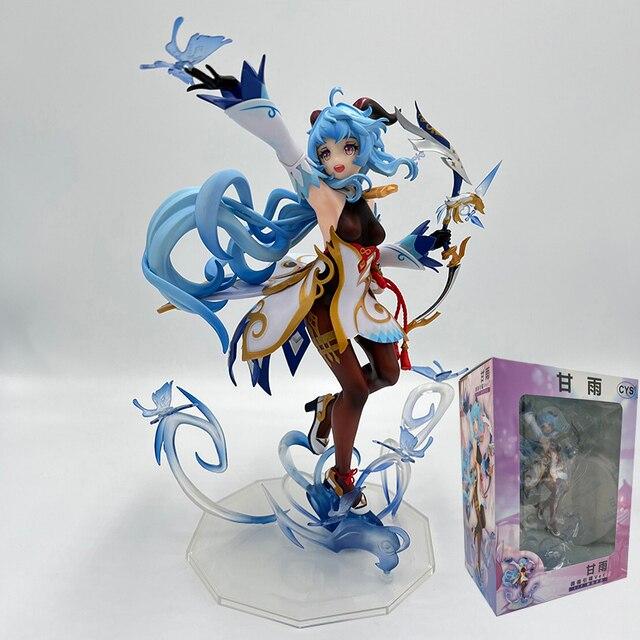 Genshin Impact Klee Hibana Knight Anime Figure Ganyu /Keqing /Paimon Action Figure Yae Miko /Hu Tao Figurine Model Doll Toys