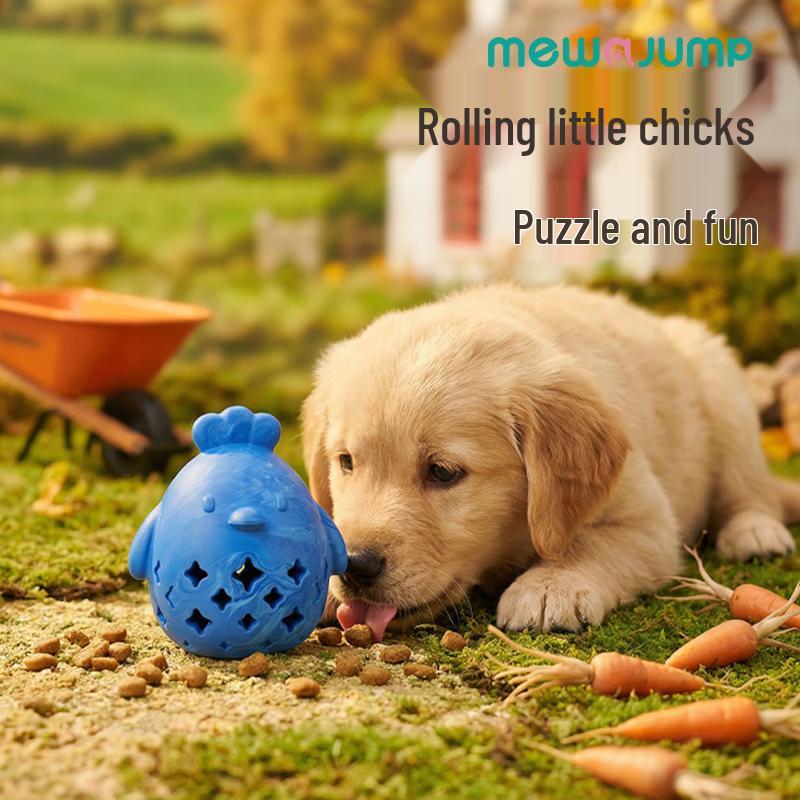 

Mewajump Rubber Food Dispensing Chicken Dog Toy