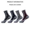 Thick Outdoor Hiking and Running Mid-Calf Socks - Shock-Absorbing, Comfortable, Sweat-Absorbent, Ideal for Skiing and Mountaineering