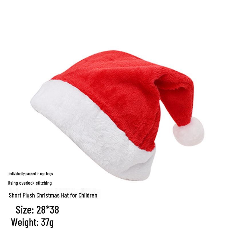 Creative Christmas Santa Hat - Children's & Adult Festive Costume Headwear & Small Gift Decoration