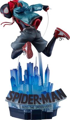 Marvel Spider-Man: Spider-Verse Miles Morales Awakening 16 mõõtkavas polüresiinist, polüuretaanist, plastist ja puuvillasest eelvärvitud valmisfiguur