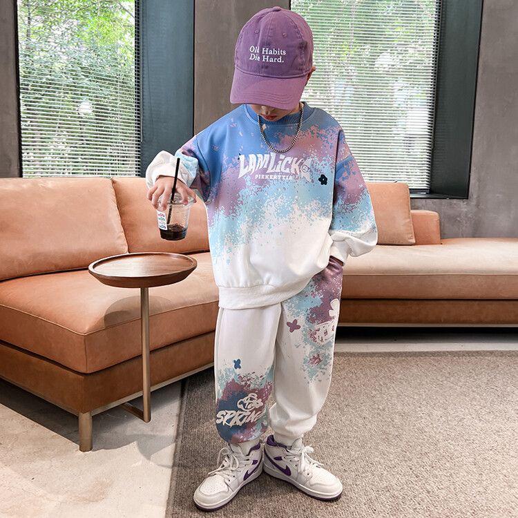 

Модный костюм-двойка для мальчиков - Коллекция весна/осень 2024 110 cm