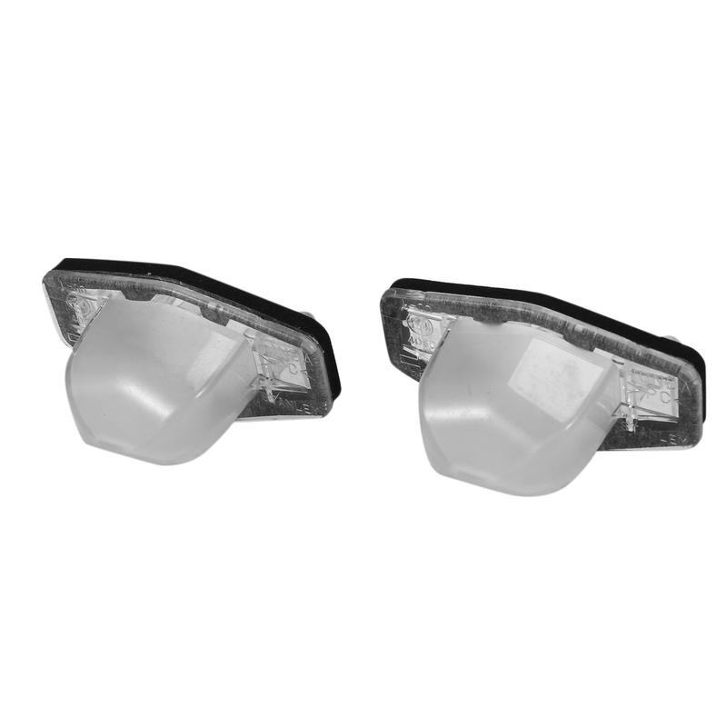 

A51K-LED License Plate Light Lampshade for -V -V Accord 2-Pieces Tag Lamp Assembly Replacement