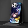 Pokrowiec na Apple Iphone 11 13 12 Mini 14 Pro Max Xr 7 8 + Se 2020 Xs 6 6s Plus 5 5s Czarny silikonowy pokrowiec na telefon Anime Giyuu Tomioka