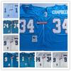Houston Oilers Retro Football Trikot Herren Sportbekleidung Vintage NFL Stil 34 9 MN Team Uniform
