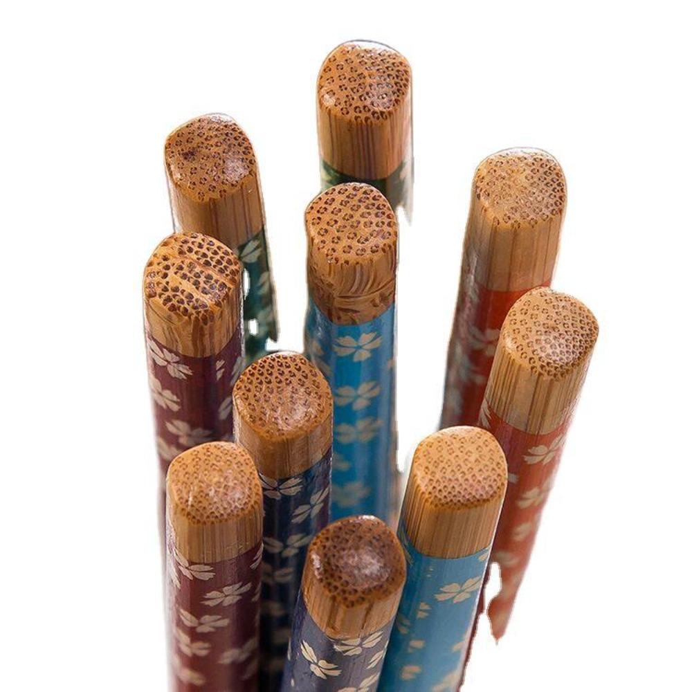 1Pairs 24CM Classic Wooden Chopsticks Reusable Sushi Kitchen Tool Natural Bamboo Chopsticks