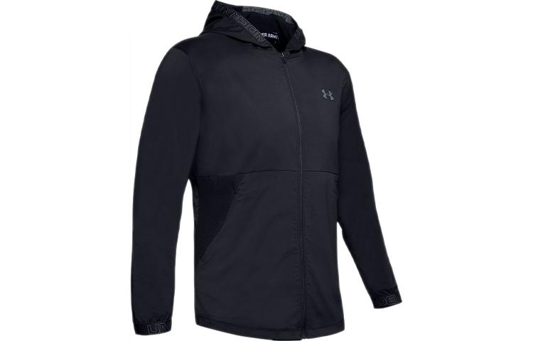 Мужская куртка Under Armour Vanish Черная с капюшоном Умеренная Пилот 1345301-001 XXL