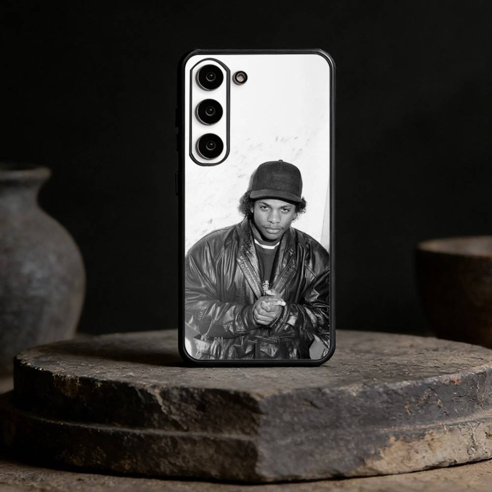 Rapper E-Eazy E Handyhülle Für Samsung Galaxy A13,21s,22,31,32,52,53,71,72,73,Weiche Schwarze Hülle