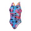 Speedo Damen Grafikdruck Racerback Badeanzug