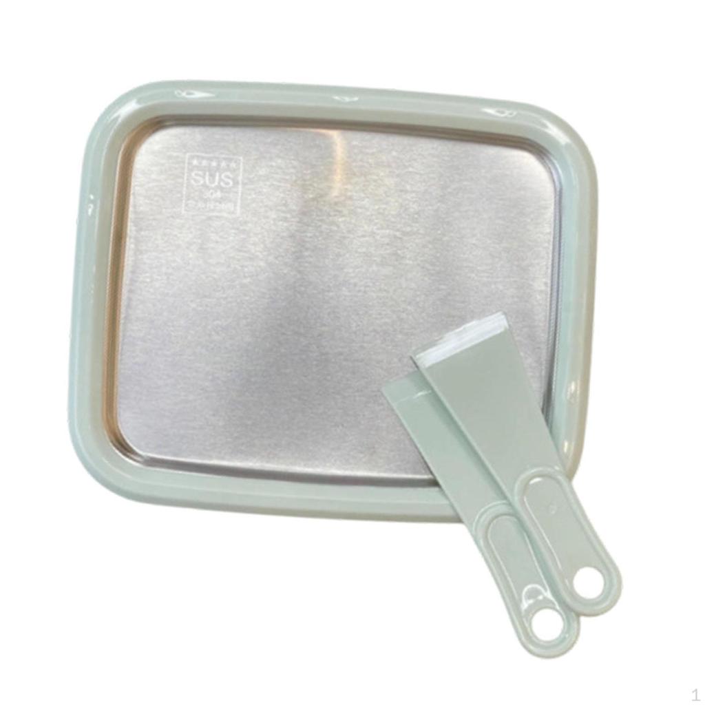 Natychmiastowa Maszynka do Lodów Zimna Płyta z Łopatkami do Kuchni