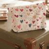 Corduroy Corduroy Storage Bag Hand-painted Makeup Pouch Travel Toiletry Bag  Women