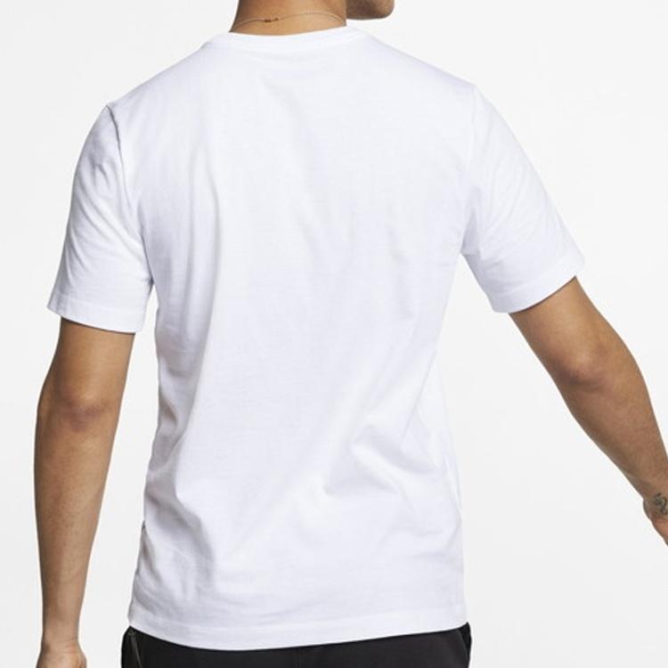 Nike Sportswear Classical Logo Printed TEE Men White Men's AR5005-101