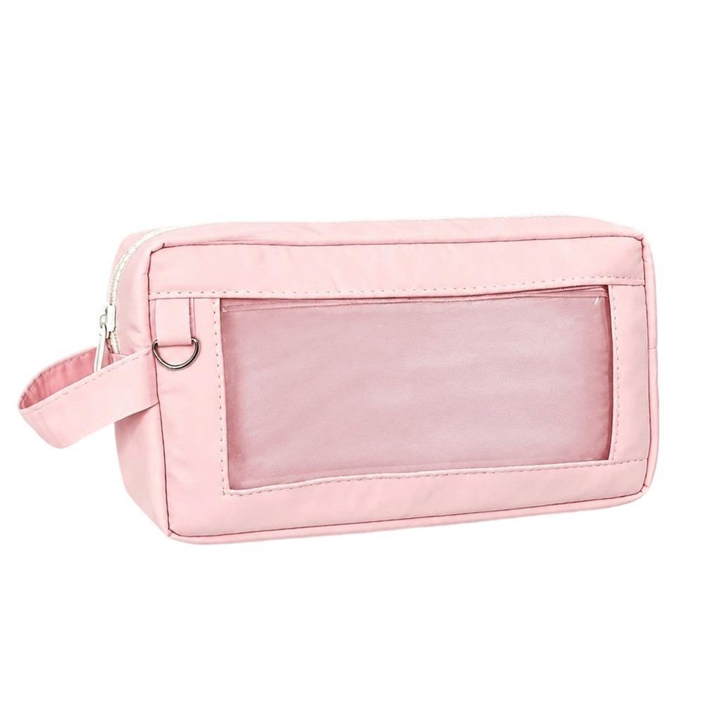 Large Capacity Pencil Case Portable Pencil Pouch Kawaii Stationery Bag  Students Gift