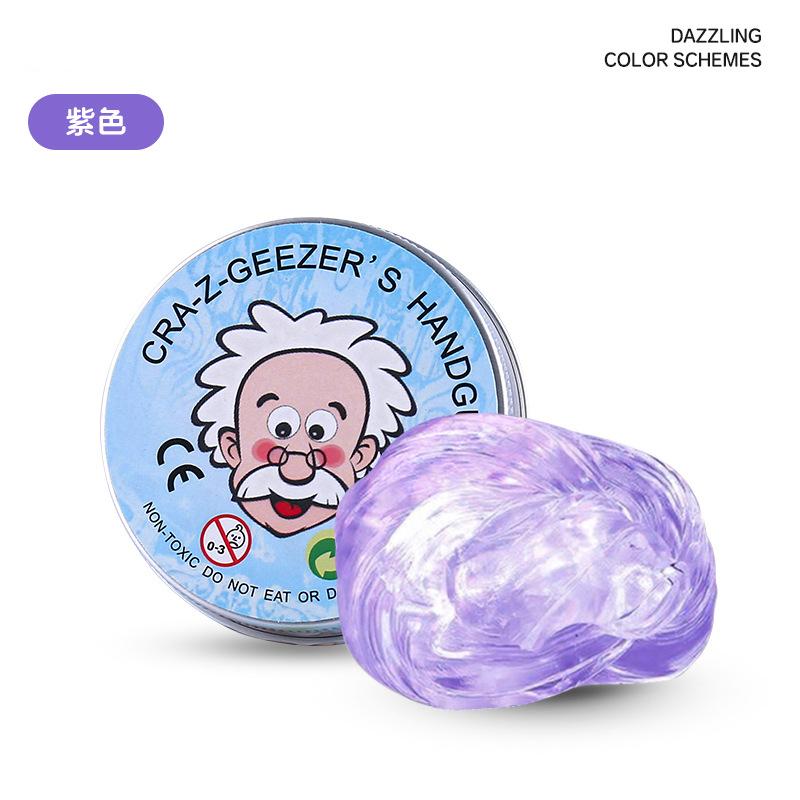 

Durable Putty Liquid Crystal Bouncy Slime Plaything Set Kid Safe Mud Stress Ease Color Clay Shape Handmade Diy Handgum Playdough